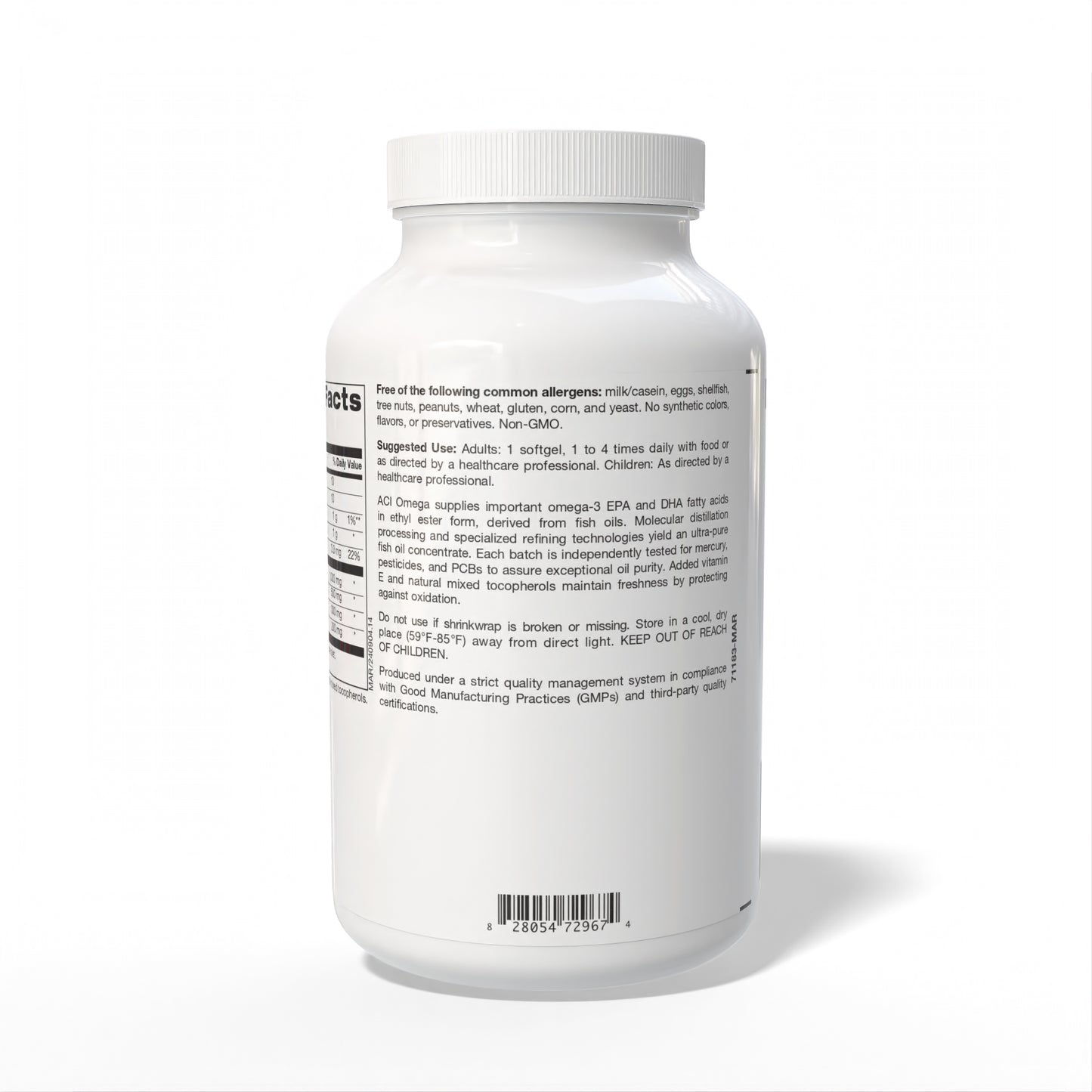 ACI OMEGA Suggested Use