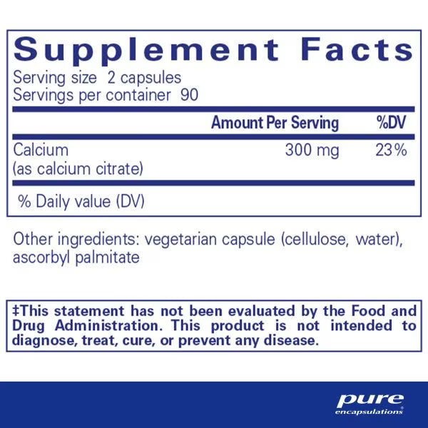 CALCIUM CITRATE