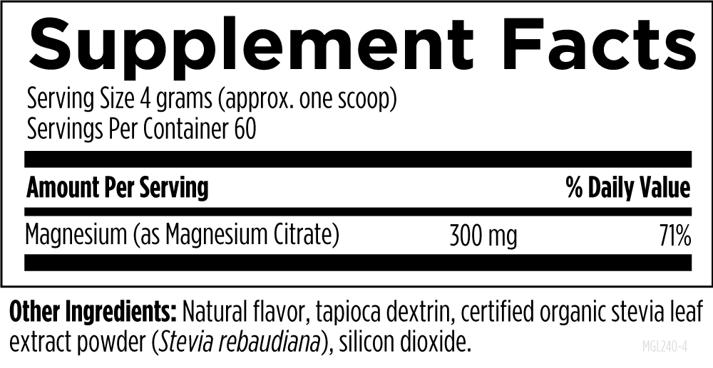 MAGCITRATE POWDER