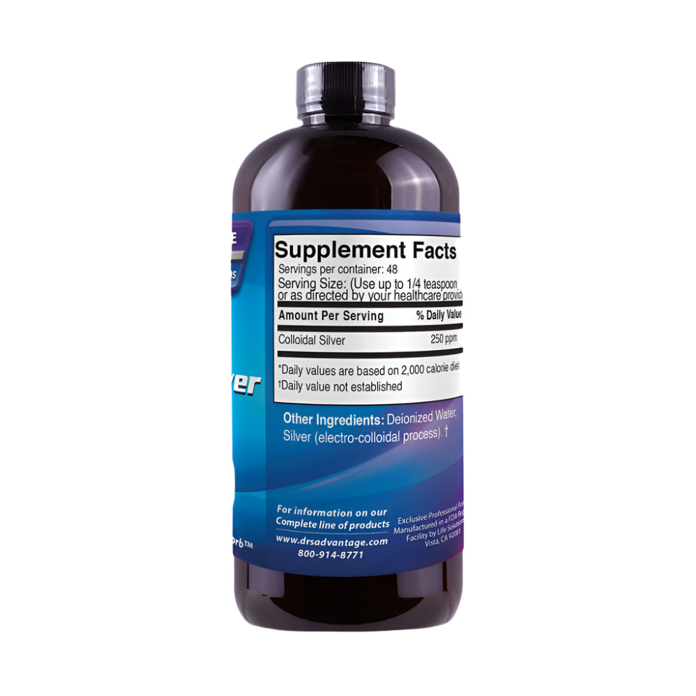 LIQUID COLLOIDAL SILVER 250 PPM