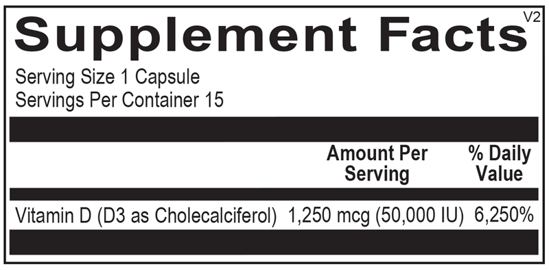 VITAMIN D 50,000 IU