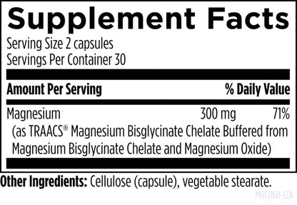 Magnesium Glycinate Complex 120 ct
