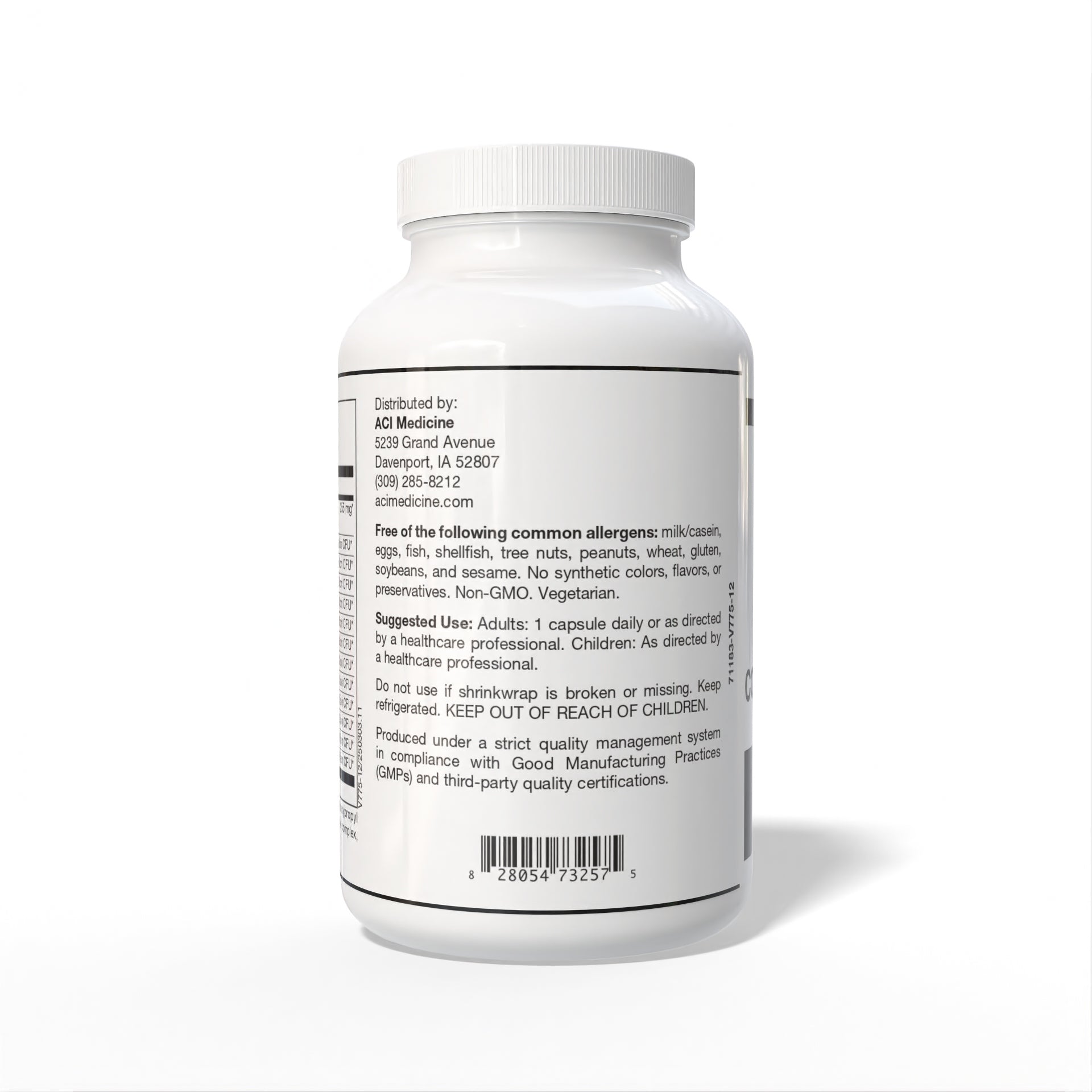 ACI BIOTIC COMPLETE CAPSULES Suggested Use