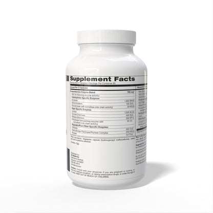 ACI DIGESTIVE ENZYMES COMPLETE Supplement Facts