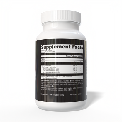 ACI OMEGA PURE SUPPLEMENT FACTS