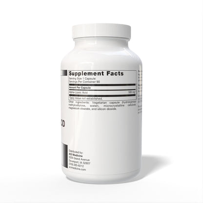 ALPHA-LIPOIC ACID Supplement Facts