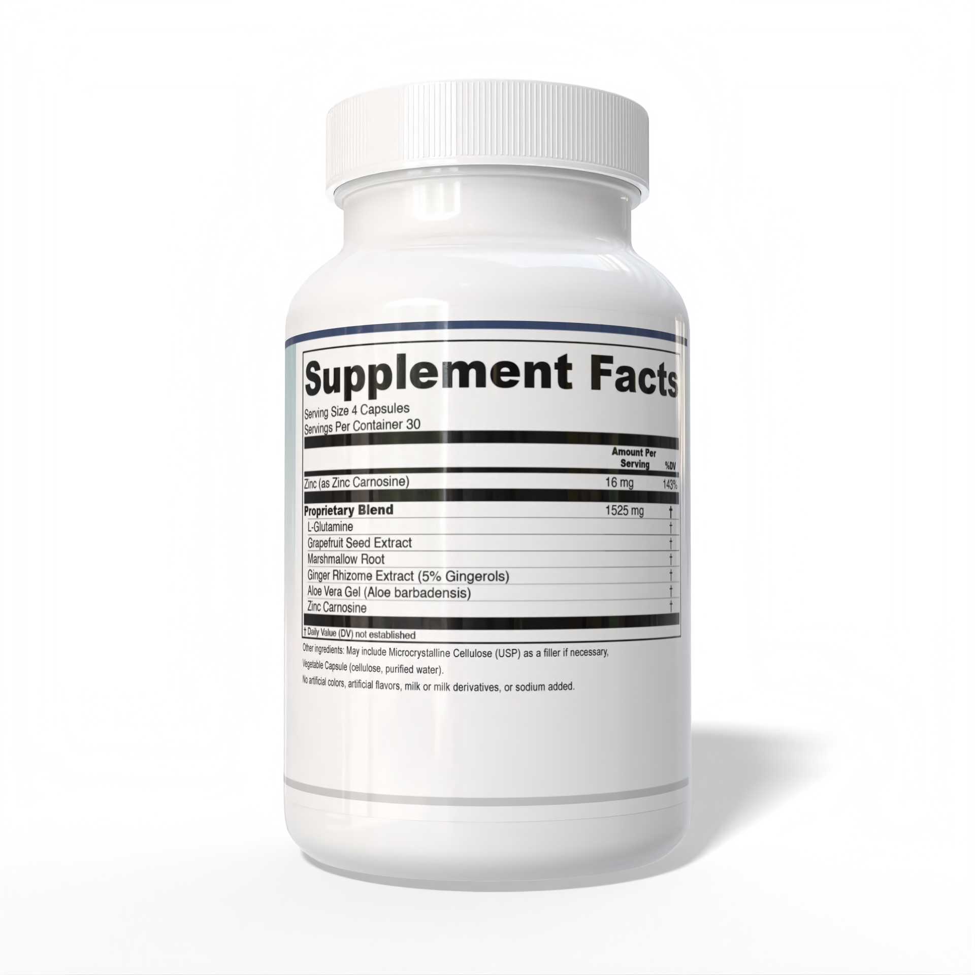 GASTRO RESTORE SUPPLEMENT FACTS