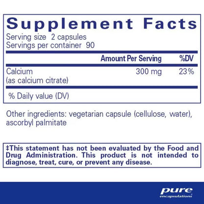 CALCIUM CITRATE